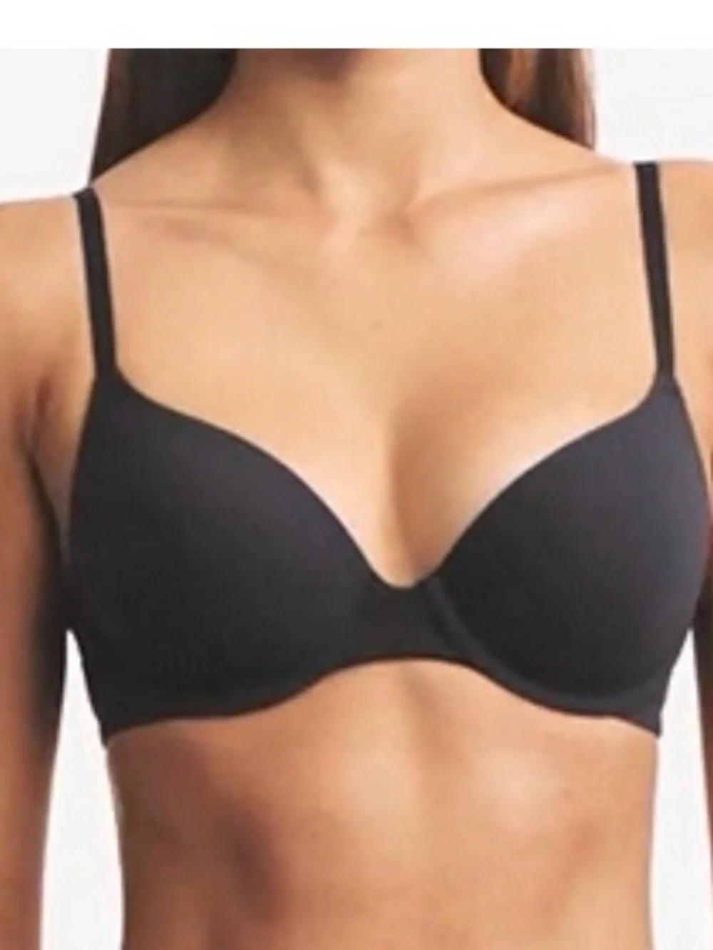 SKIMS Black Smooth T-Shirt Bra - Picture 2 of 7